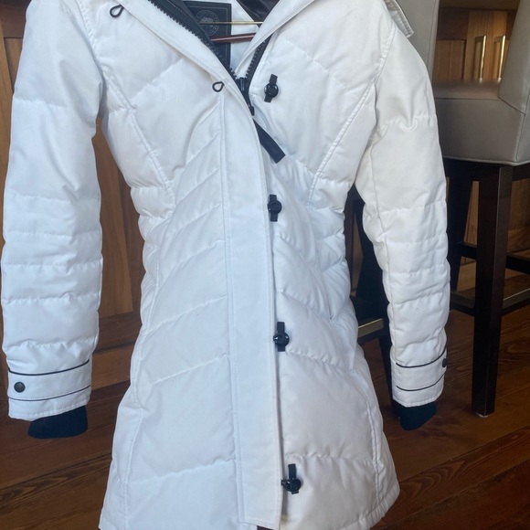 White Canada goose jacket, Canada goose North Star white parka - Picture 4 of 4